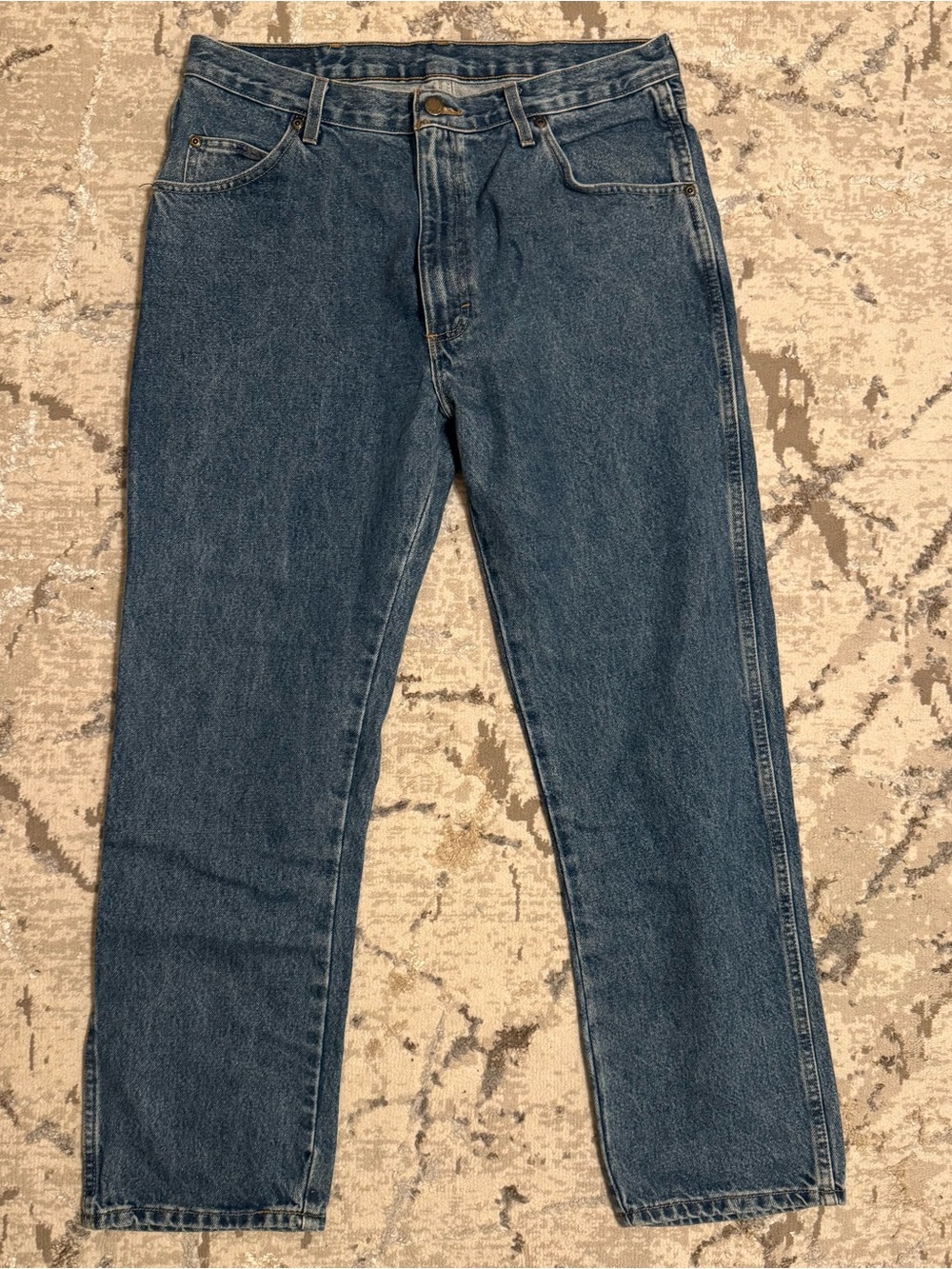 Wrangler Blue Denim Jeans- 36x 30